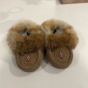 Manitobah Moccassin Toddler 5/6C